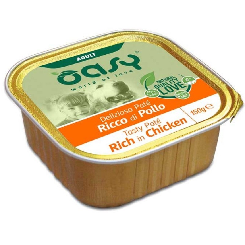 OY DOG PATE' POLLO VASC 150G
