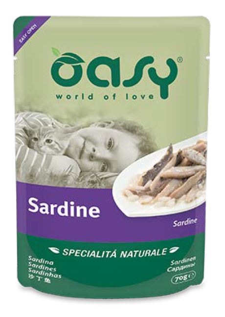 OY CAT NAT SARDINE BUSTA 70G