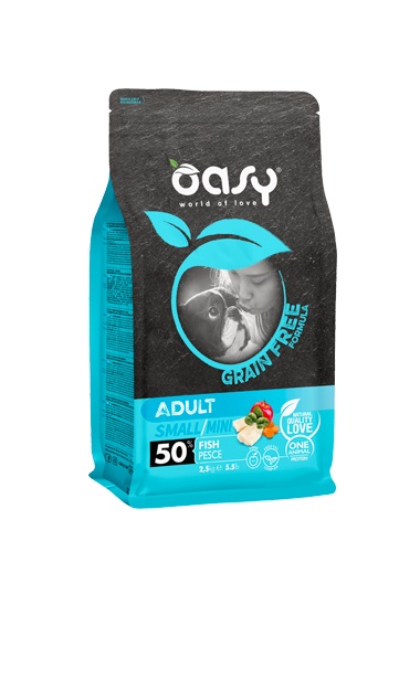 OY DOG GF SMALL PESCE 2,5KG