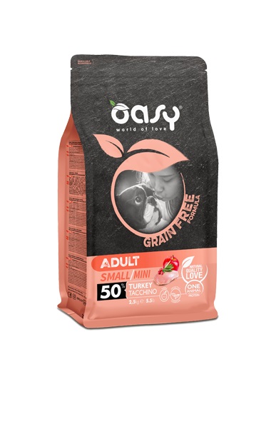 OY DOG GF SMALL TACCHINO 800G