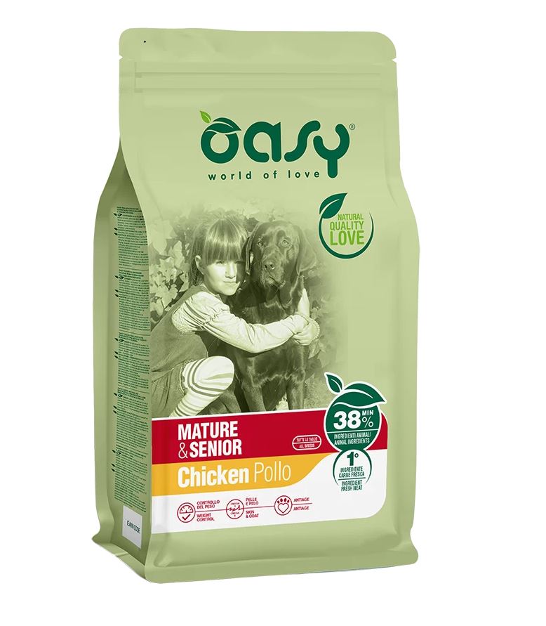 OASY DRY DOG MATURE&SENIOR 3KG