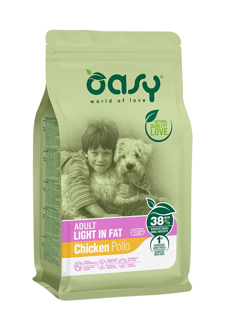OASY DRY DOG AD LIGHT FAT3KG