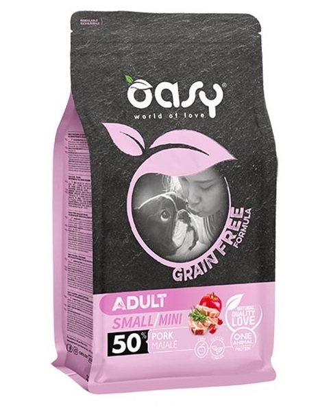 OY DOG GF SMALL MAIALE 800G