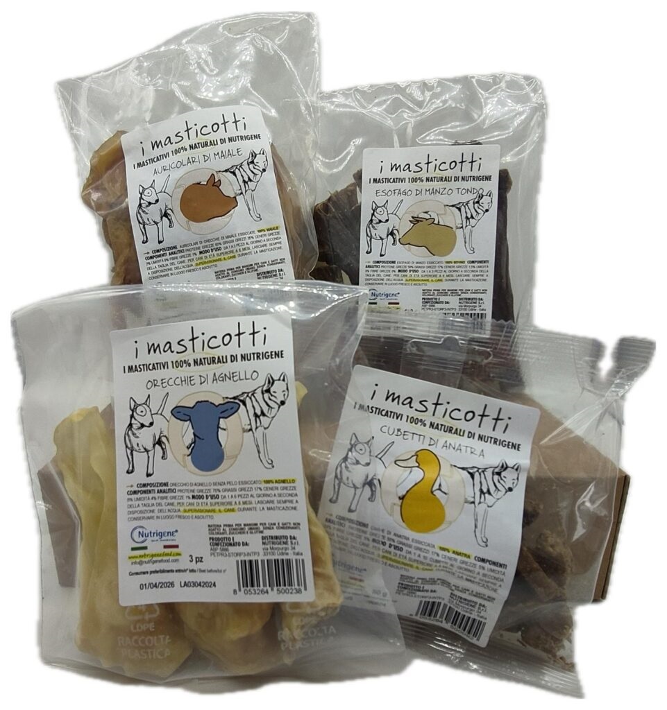 NUTRIGENE IMASTICOTTI - COLLI DI GALLINA 500 GR