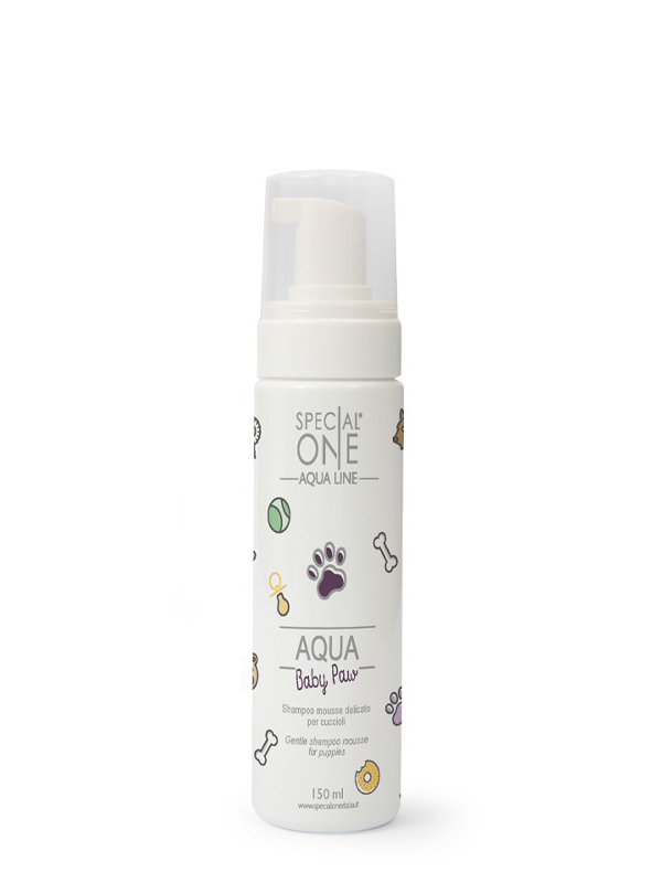 SPECIAL ONE CANE AQUA LINE SHAMPOO AQUA BABY PAW 150 ML