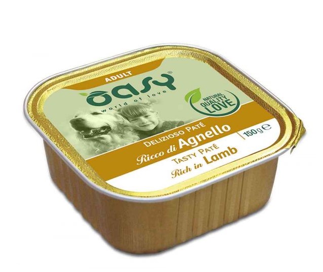 OY DOG PATE' AGNELLO VASC 150G