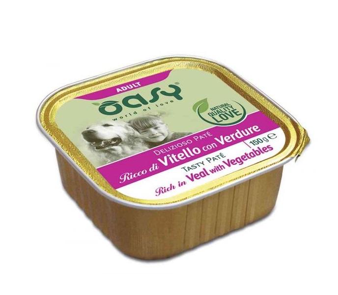 OY DOG PATE' VIT/VER VASC 150G