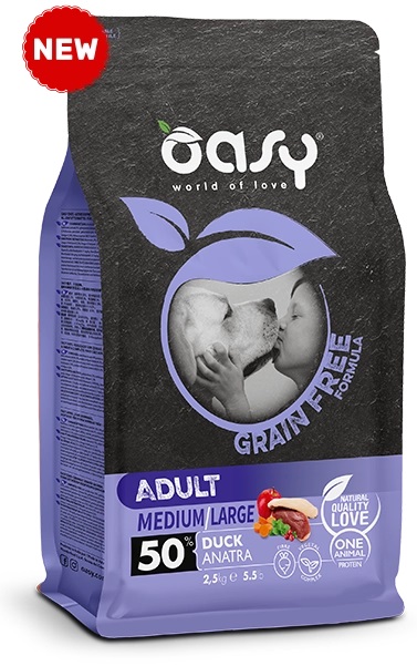 OASY DRY DOG GF AD M/L AN2,5KG