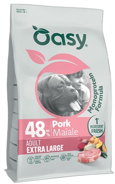 OASY DRY DOG AD XL MAIALE 10KG