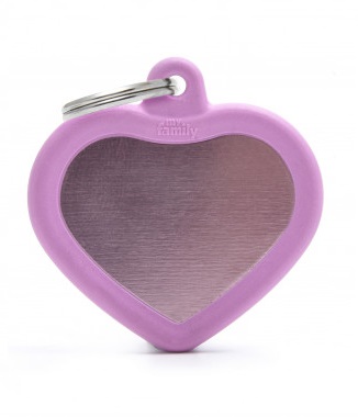 PINK HEART AL GOMMA PINK