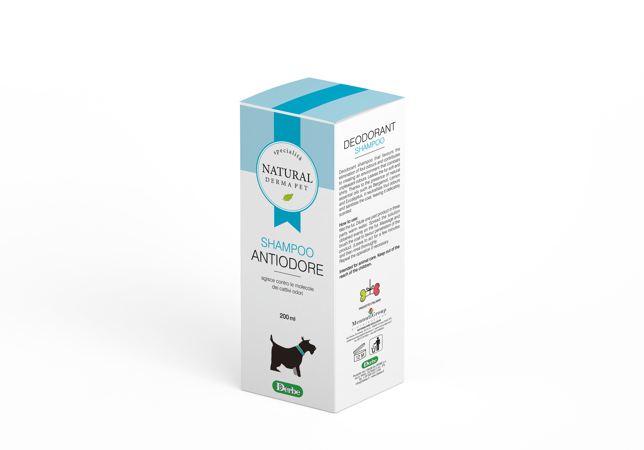 SHAMPOO ANTIODORE 200ML