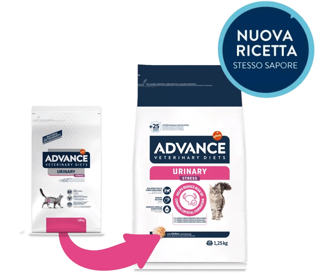 ADVANCE D CAT URIN STRES1,25KG
