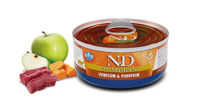 N&D CAT VENISON&PUMPKIN 70G