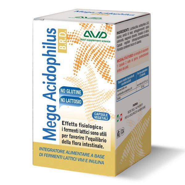 AVD Mega Acidophilus 75 Capsule Mirabilis