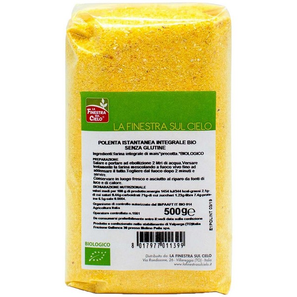 POLENTA ISTANTANEA INTEGR BIO
