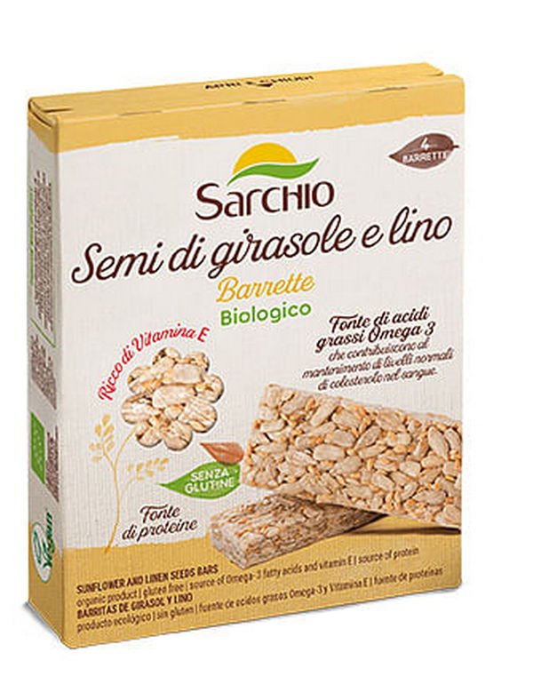 Barrette Semi Di Girasole/Lino 4 X20 G