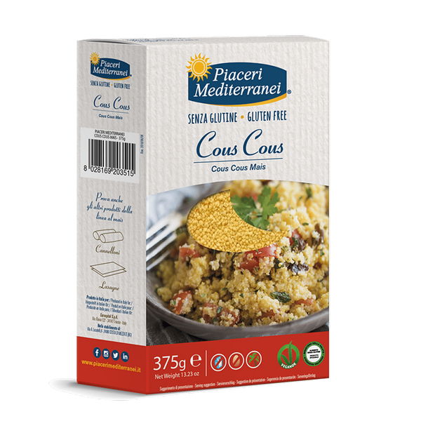 Piaceri Mediterranei Cous Cous Di Mais 375 G