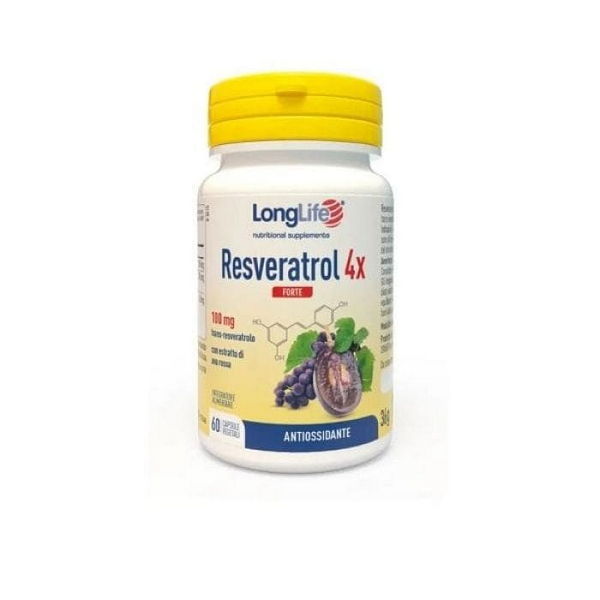 LONGLIFE RESVERATROL 4X 60Cps