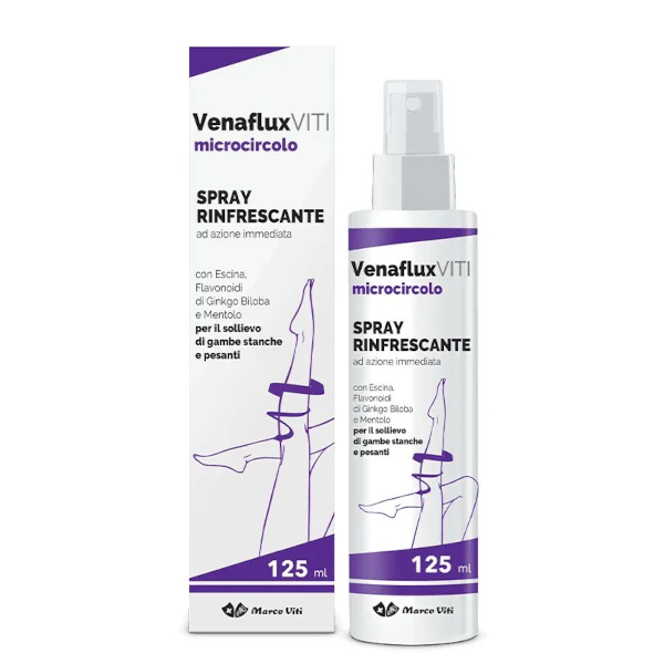 Venaflux Viti - Microcircolo Spray Rinfrescante Gambe 125ml