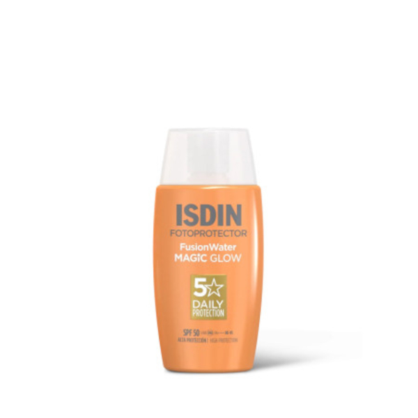 Isdin Fusion Water Magic Glow SPF 50 Protezione Solare Viso 50 Ml