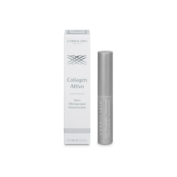 L’Erbolario CollagenAttivo – Siero Nutriente Per Ciglia Lunghe E Voluminose, 6 Ml