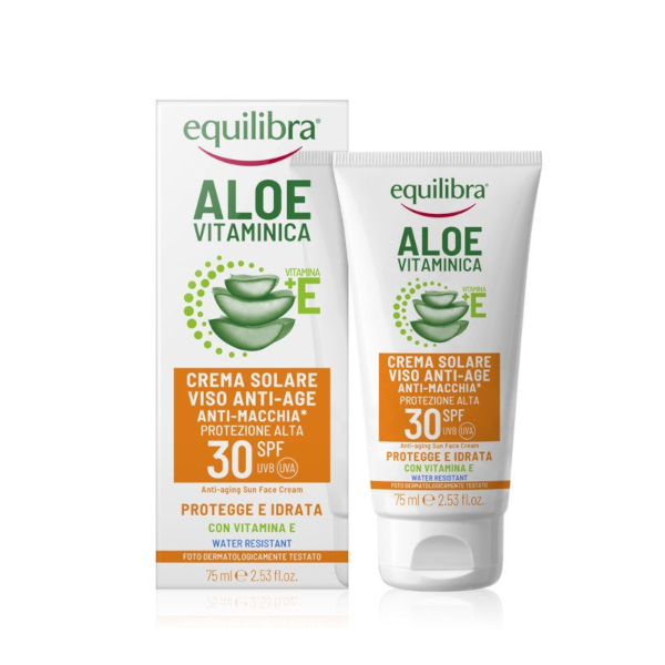 Equilibra Crema Solare Viso Anti-age 30 SPF