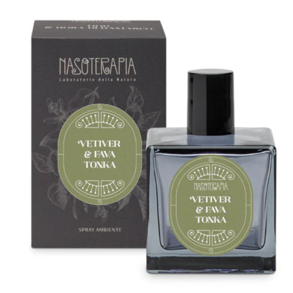 Spray Per Ambiente Vetiver E Fava Tonka Di Nasoterapia