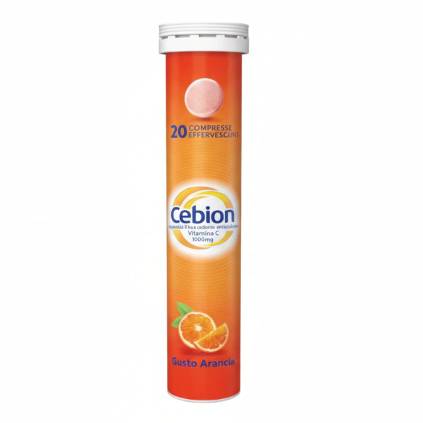 Cebion Vitamina C Gusto Arancia - 20 Compresse Effervescenti