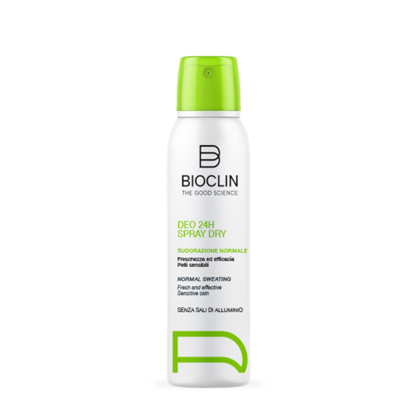 Bioclin Deo 24h Spray Dry - Deodorante Per Pelli Sensibili