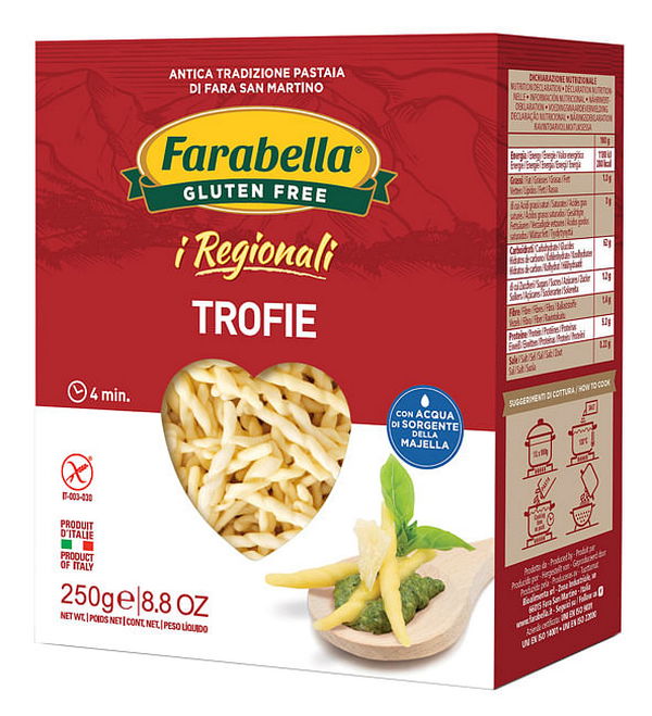 Farabella Trofie I Regionali Pasta Fresca Stabilizzata 250 G