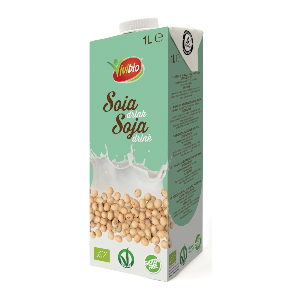 Vivibio Bevanda Di Soia Bio – 1L Senza Glutine