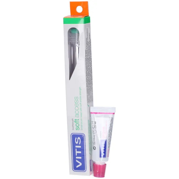 Vitis® Soft Access Blister Spazzolino + Dentifricio Gingival 15ml