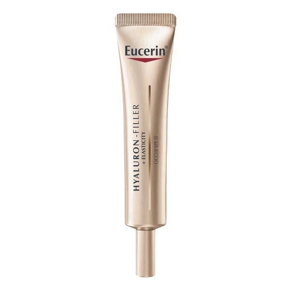 Eucerin Hyaluron-Filler Elasticity Contorno Occhi SPF15 Anti-age Pelli Mature 15ml