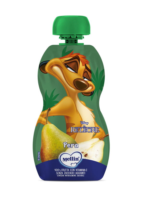 Mellin Pouch Il Re Leone Pera 110g