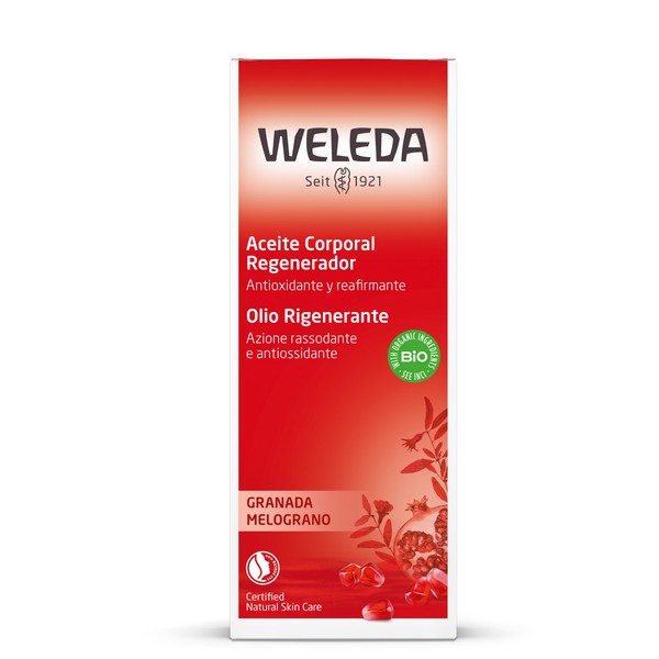 Weleda Olio Rassodante Rigenerante Al Melograno Antiossidante 100ml