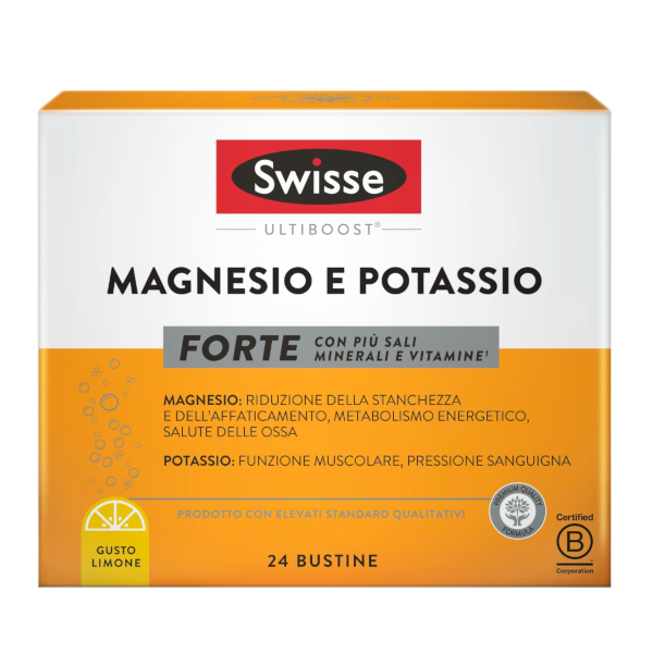 Swisse Magnesio Potassio Forte 24 Buste