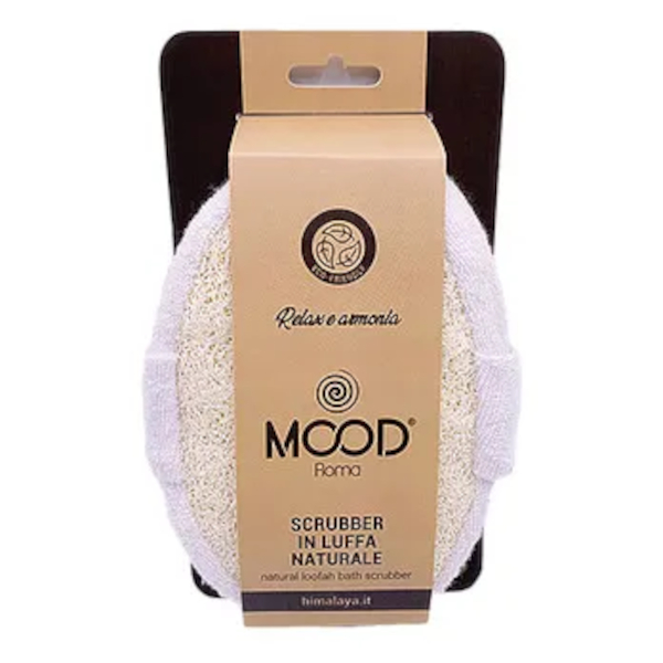 Mood Scrubber In Luffa Naturale 1 Pezzo – Esfoliante Corpo