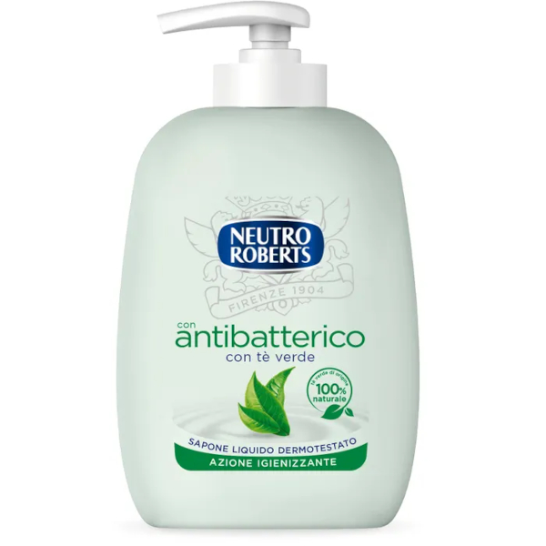 Neutro Roberts Sapone Liquido Antibatterico Con Erogatore 200 Ml
