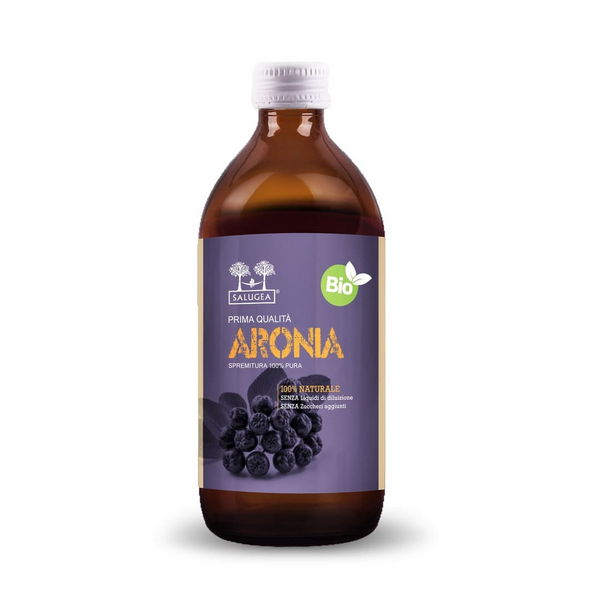 Salugea Succo Di Aronia Bio Integratore Energia E Sostegno 500ml