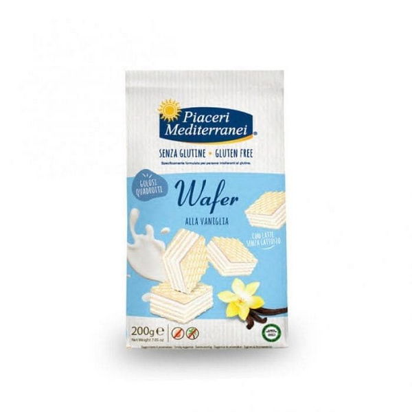 Piaceri Mediterranei Wafer Vaniglia 200 G