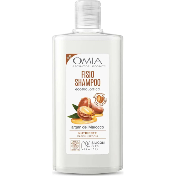 Omia Fisio Shampoo Argan Del Marocco Capelli Secchi Da 200ml