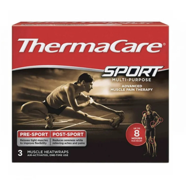 Thermacare Sport Cerotti 8h 3 Pezzi