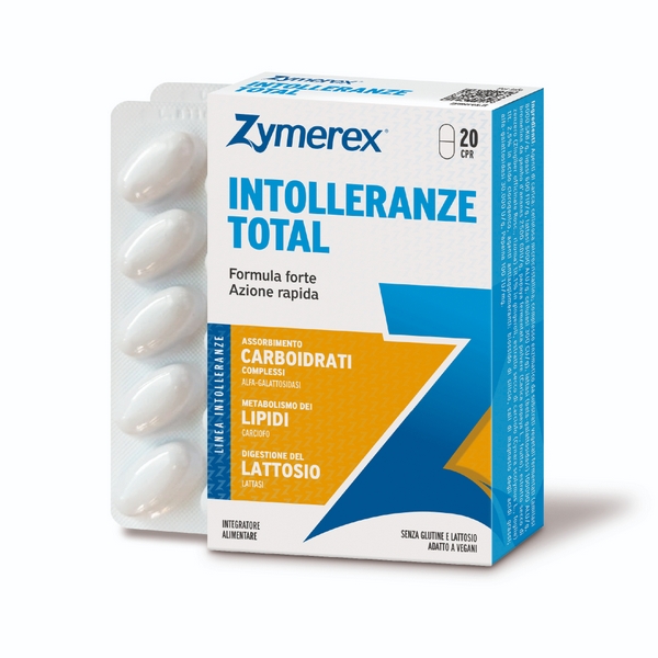 Zymerex Intolleranze Totale Enzimi 20 Compresse