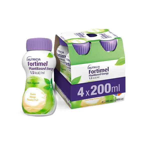 Fortimel Plant Based Energy Mango Passion Fruit 4x200ml