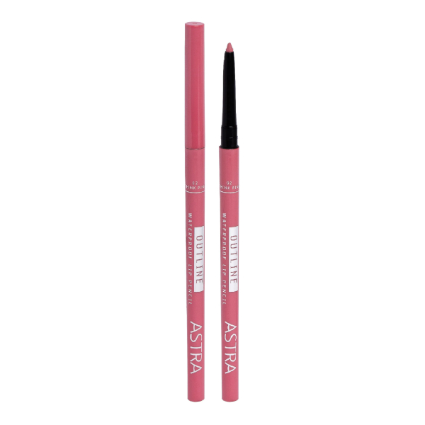 Astra Outline Matita Labbra Waterproof N.02 Think Pink Lunga Tenuta