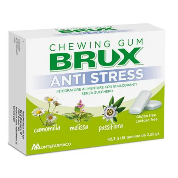 Brux Chewing Gum Anti Stress - 18 Gomme