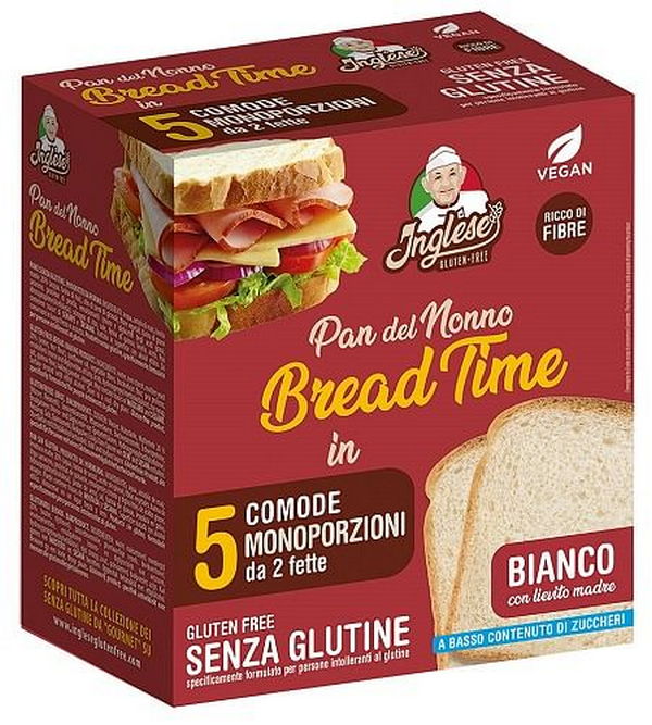 Inglese Bread Time Bianco 2 Pezzi Da 125 G