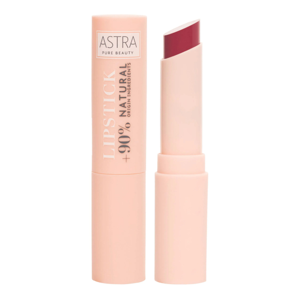 Astra Pure Beauty Lipstick Rossetto Cremoso Semi Mat N.06 Cherry Tree