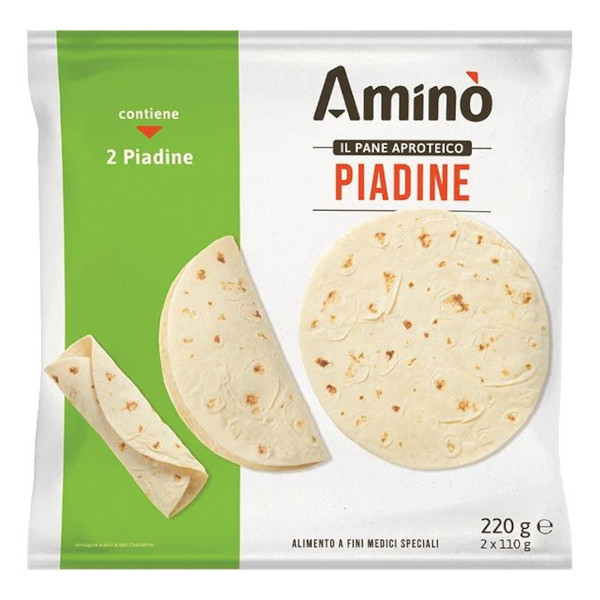 Amino' Piadine Senza Glutine 2x110g – Piadina Morbida