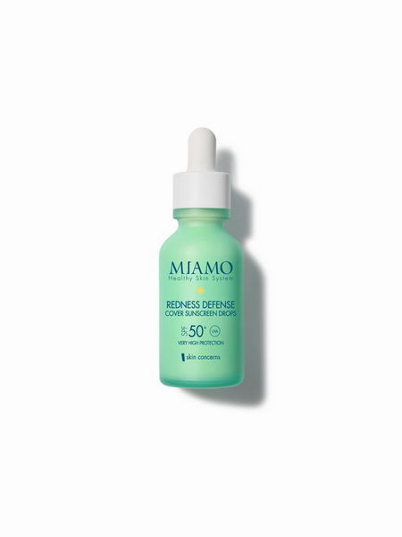 Miamo Siero Redness Defense Cover Sunscreen Drops 30ml SPF50+